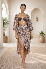 Muat gambar ke penampil Galeri, Yara Wrap/Sun Leopard/Viscose Satin