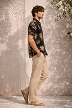 Load image into Gallery viewer, Manu Sh-Sl Shirt / Troppo Cotton / Black