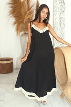 Muat gambar ke penampil Galeri, Parisian Dress Tsl/Black Natural