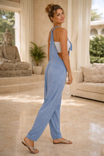 Load image into Gallery viewer, Jay Jumpsuit/Light Blue Stone Wash