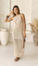 Load image into Gallery viewer, Athena Dress - Knitted Lt Gold
