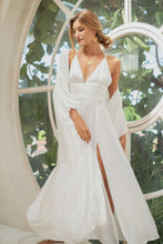 Load image into Gallery viewer, Maya Dress - Viscose/White