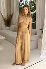 Load image into Gallery viewer, Venus Top Diva Pants Set - Gold