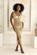 Load image into Gallery viewer, Hannah Dress - Gold