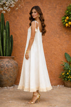 Load image into Gallery viewer, Parisian Dress Tassel/Cotton Muslin/Natural