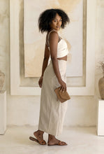 Load image into Gallery viewer, Tulia Camisole & Zanadu Skirt - Natural/Natural Earth