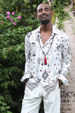Load image into Gallery viewer, Manu Lg-sl Shirt/Earth Aztec