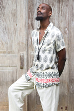 Load image into Gallery viewer, Manu Sh-sl Shirt/Cream Paisley