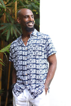 Load image into Gallery viewer, Manu Sh-sl Shirt/Indigo Urchin