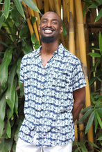 Load image into Gallery viewer, Manu Sh-sl Shirt/Indigo Urchin