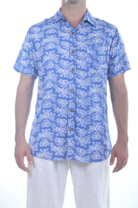 Manu Sh-sl Shirt/Blue Floral