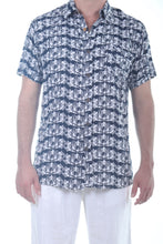 Load image into Gallery viewer, Manu Sh-sl Shirt/Indigo Urchin