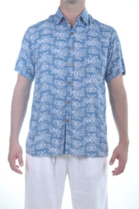 Manu Sh-sl Shirt/Teal Floral