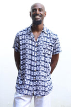 Load image into Gallery viewer, Manu Sh-sl Shirt/Indigo Urchin