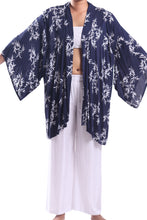 Load image into Gallery viewer, Jap Kimono Short/Navy Bamboo
