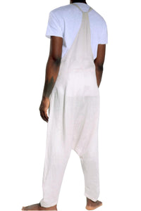 Jay Jumpsuit Plain/Beige 100% Linen