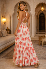 Muat gambar ke penampil Galeri, Lilit Tie Dress/Lemon Coral Palm
