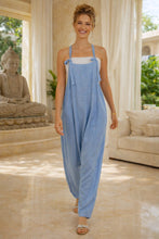 Load image into Gallery viewer, Jay Jumpsuit/Light Blue Stone Wash
