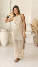 Load image into Gallery viewer, Athena Dress - Knitted Lt Gold
