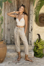 Load image into Gallery viewer, Doya Camisole &amp; Pinto Pants - Natural/Natural Earth
