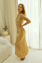 Load image into Gallery viewer, Fiesta Bandeau &amp; Yara Wrap - Gold
