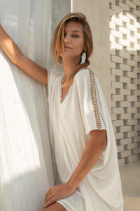 Gipzy Kaftan - White