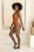 Load image into Gallery viewer, Kia Swimsuit - Nylon Lycra Rust
