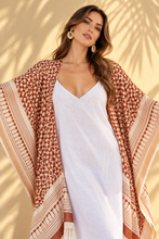 Load image into Gallery viewer, Indian Cape Tassels / Turq Combo
