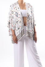 Load image into Gallery viewer, Boho Cape 3/Earth Aztec

