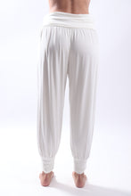 Load image into Gallery viewer, Harem Pants/Bamboo Spandex Natural
