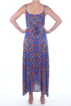 Muat gambar ke penampil Galeri, Flamenco Dress/Retro Floral Blue
