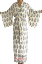 Muat gambar ke penampil Galeri, Jap Kimono Long/Cream Paisley

