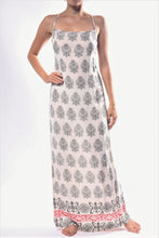 Load image into Gallery viewer, Pinafore Dress/Cream Paisley
