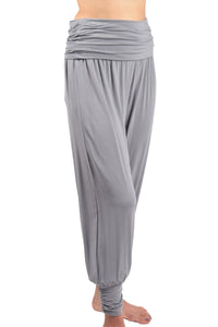 Harem Pants/Rayon Lycra Stone Grey